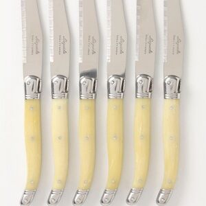 Anthropologie Laguide Steak Knives Boxed Set